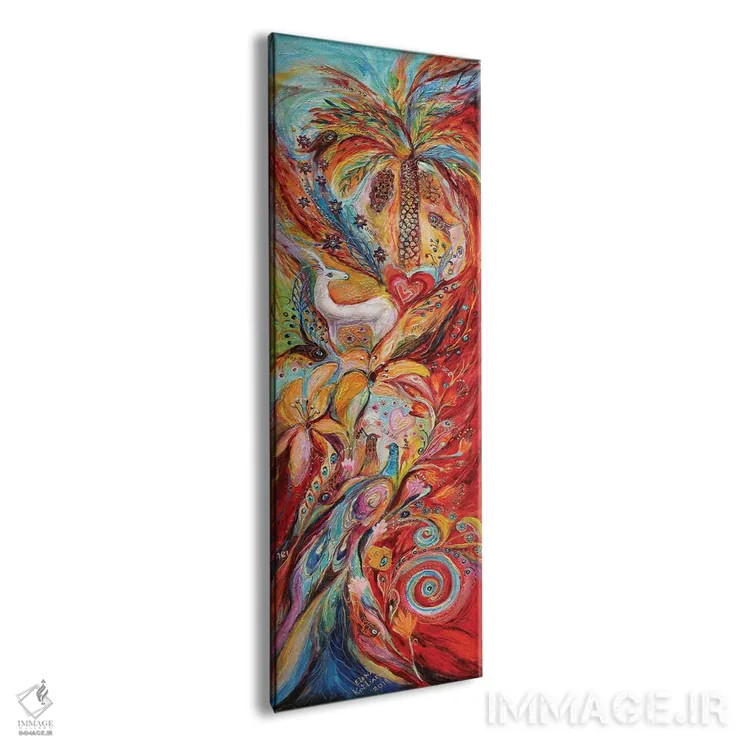 تابلو چهار عنصر: آتش اثر النا کوتلیارکر - نمای پرسپکتیو محصول