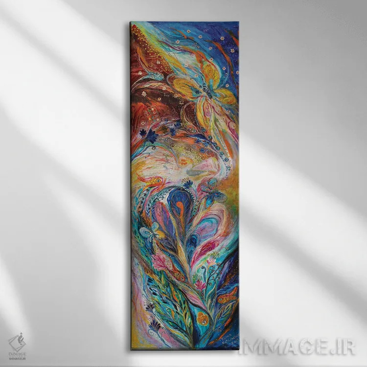 تابلو چهار عنصر: هوا اثر النا کوتلیارکر - نمای روبهرو روی دیوار