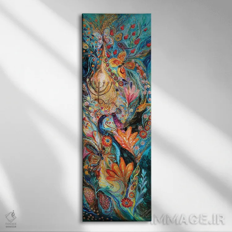 تابلو زیر نور منورا اثر النا کوتلیارکر - نمای روبهرو روی دیوار