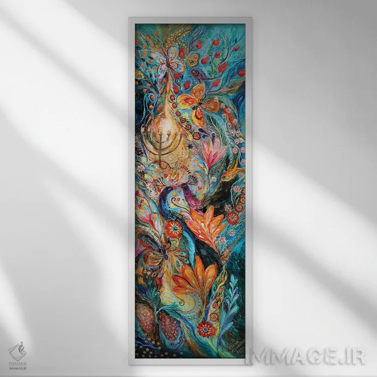 تابلو زیر نور منورا اثر النا کوتلیارکر - نمای قابدار سفید