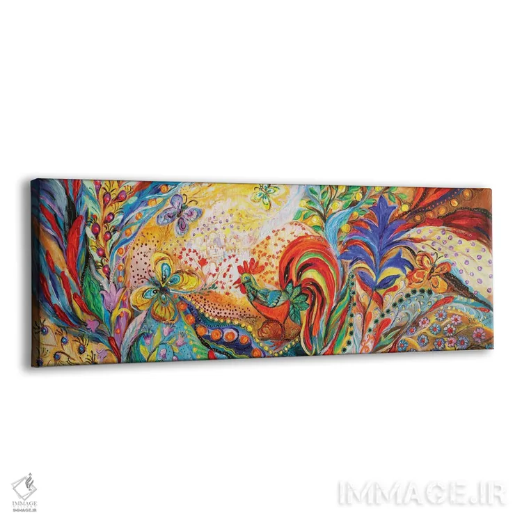 تابلو بیداری شهر قدیمی اثر النا کوتلیارکر - نمای پرسپکتیو محصول