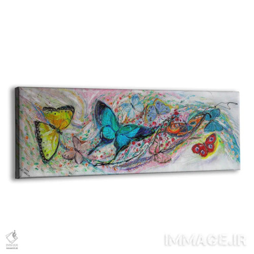 تابلو جلوهای از زندگی ۴۰: رقص پروانهها اثر النا کوتلیارکر - نمای پرسپکتیو محصول