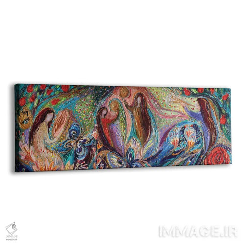 تابلو بازی و رقص اثر النا کوتلیارکر - نمای پرسپکتیو محصول