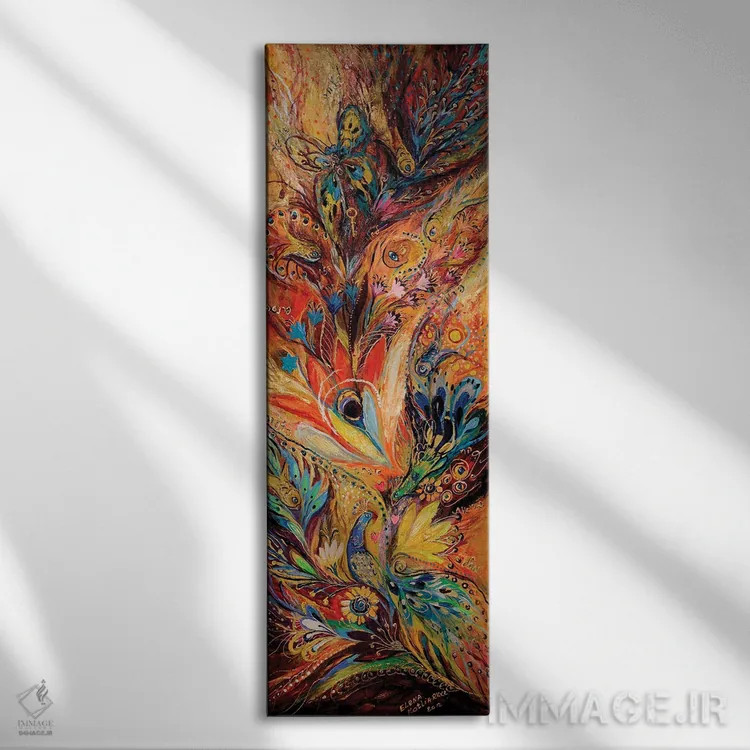 تابلو لحظات عشق: دیپتیک بخش اول اثر النا کوتلیارکر - نمای روبهرو روی دیوار