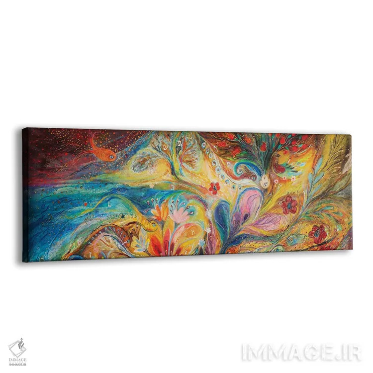 تابلو شخصیتهای بیزمان اثر النا کوتلیارکر - نمای پرسپکتیو محصول