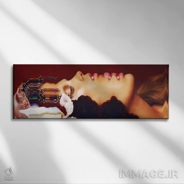 تابلو بهار به تابستان (گذار به تابستان) اثر النا کولیـکووا - نمای روبهرو روی دیوار