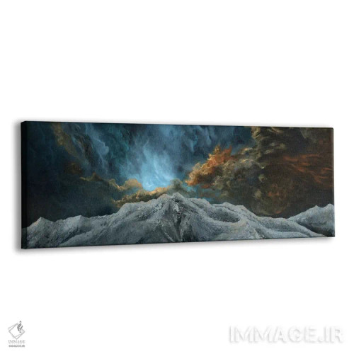 تابلو سحابی پانزدهم اثر امیلی ماگون - نمای پرسپکتیو محصول