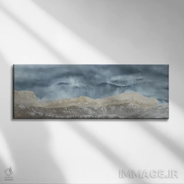 تابلو دیوار چین اثر امیلی ماگون - نمای روبهرو روی دیوار