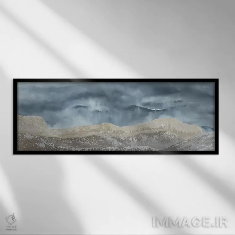 تابلو دیوار چین اثر امیلی ماگون - نمای قابدار مشکی