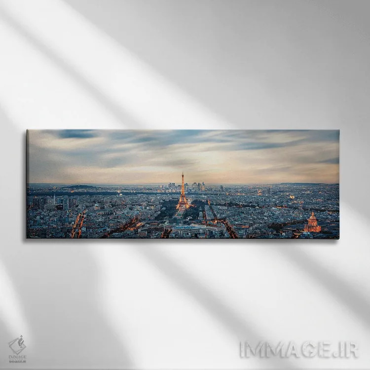 تابلو پایان روز اثر مانجیک پیکچرز (استودیو عکاسی یا فیلمسازی) - نمای روبهرو روی دیوار