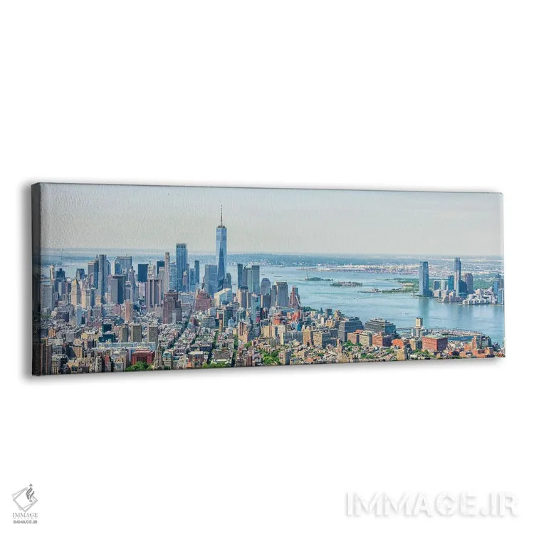 تابلو منظره پانورامای پایین منهتن اثر مانجیک پیکچرز (استودیو عکاسی یا فیلمسازی) - نمای پرسپکتیو محصول