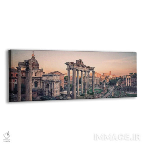 تابلو غروب انجمن رم (فوروم رومی) اثر مانجیک پیکچرز (استودیو عکاسی یا فیلمسازی) - نمای پرسپکتیو محصول
