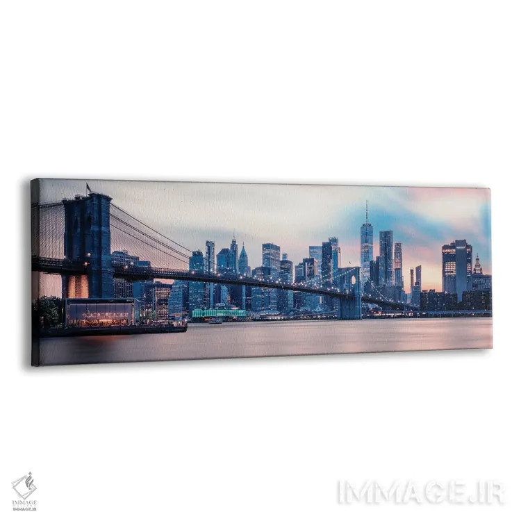 تابلو غروب صورتی نیویورک اثر مانجیک پیکچرز (استودیو عکاسی یا فیلمسازی) - نمای پرسپکتیو محصول