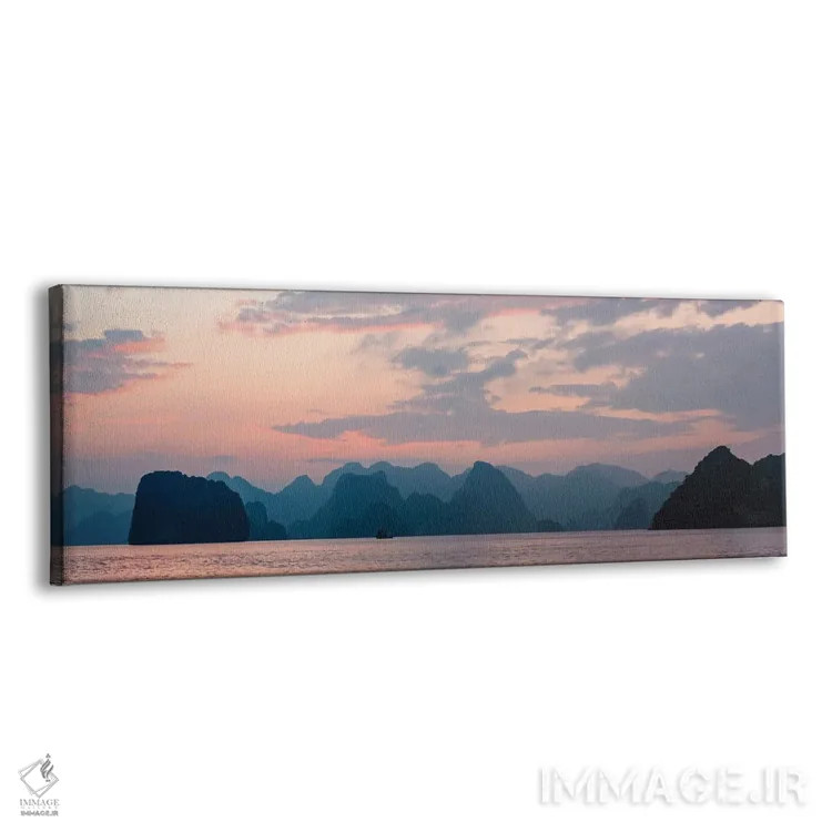 تابلو غروب خلیج هالونگ اثر مانجیک پیکچرز (استودیو عکاسی یا فیلمسازی) - نمای پرسپکتیو محصول