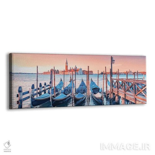 تابلو طلوع آفتاب شهر ونیز اثر مانجیک پیکچرز (استودیو عکاسی یا فیلمسازی) - نمای پرسپکتیو محصول
