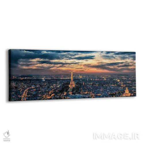تابلو چراغهای شهر پاریس اثر مانجیک پیکچرز (استودیو عکاسی یا فیلمسازی) - نمای پرسپکتیو محصول