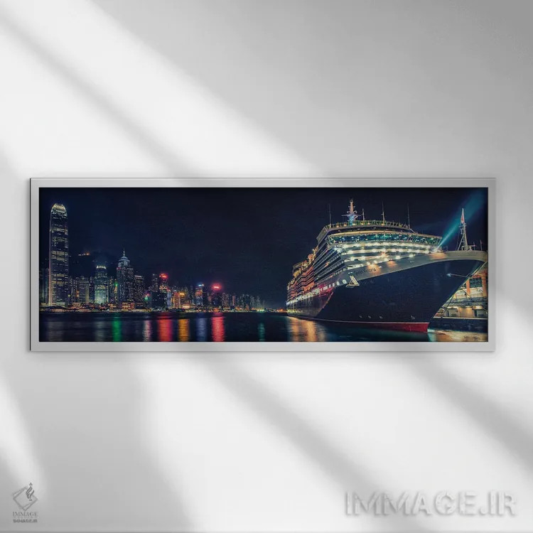 تابلو ملکه ویکتوریا اثر مانجیک پیکچرز (استودیو عکاسی یا فیلمسازی) - نمای قابدار سفید