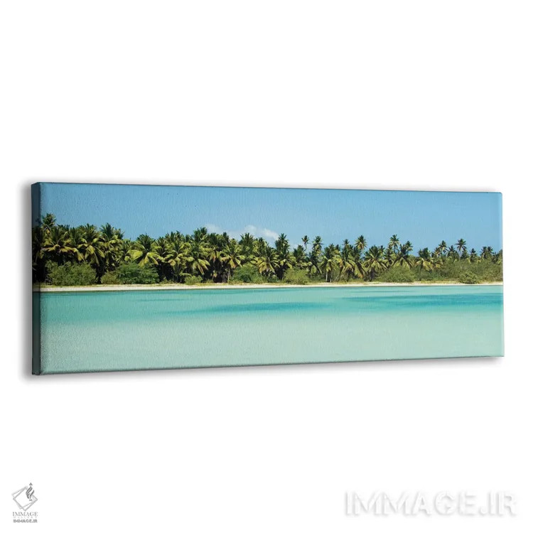 تابلو بهشت گرمسیری اثر امیلی ناواس - نمای پرسپکتیو محصول