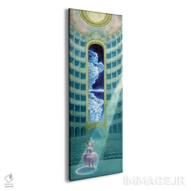 تابلو تئاتر آسمان اثر النا پروخوروا - نمای پرسپکتیو محصول