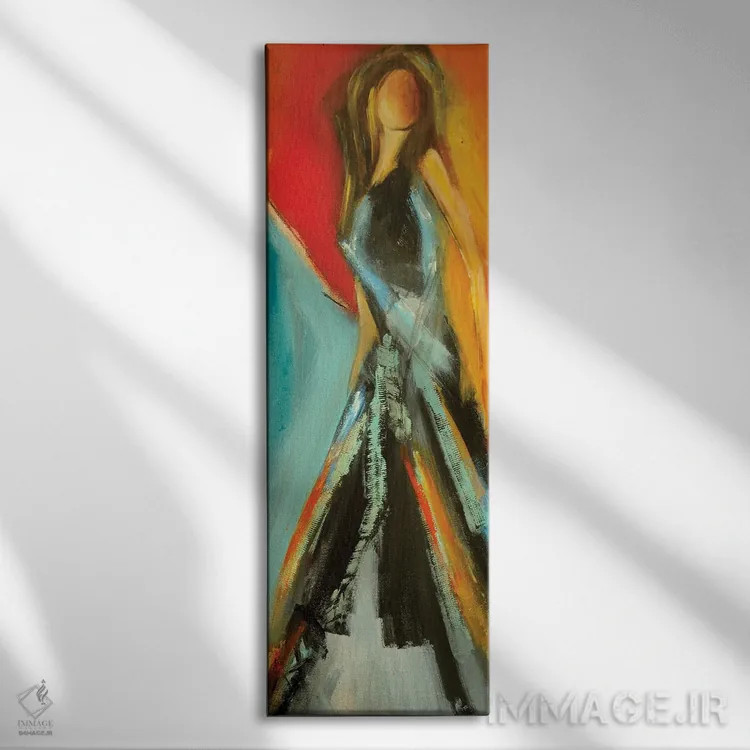 تابلو حسادت مد اثر ارین اشلی - نمای روبهرو روی دیوار