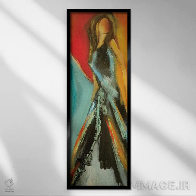 تابلو حسادت مد اثر ارین اشلی - نمای قابدار مشکی