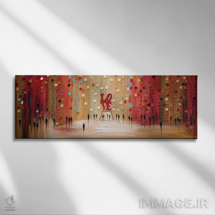 تابلو خیابان پنجم اثر اکاترینا ارمیلکینا - نمای روبهرو روی دیوار