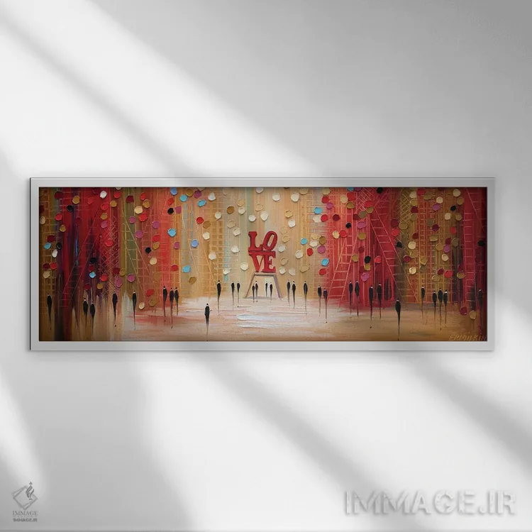 تابلو خیابان پنجم اثر اکاترینا ارمیلکینا - نمای قابدار سفید