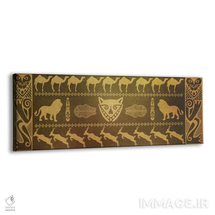 تابلو پادشاهی حیوانات اثر فایو بای فایو کالکتیو - نمای پرسپکتیو محصول