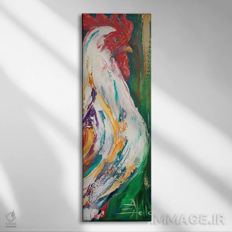 تابلو سلطنت موجدار یا چیندار اثر استل گرنگس - نمای روبهرو روی دیوار