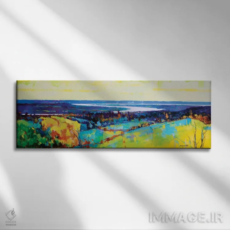 تابلو سابرینا ۲ اثر داگ ایتون - نمای روبهرو روی دیوار