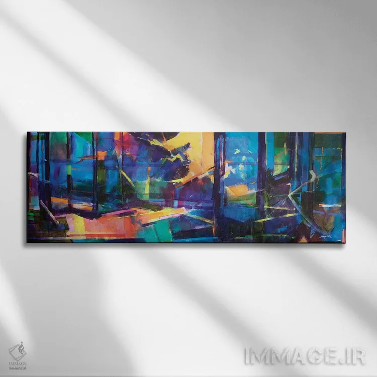 تابلو پاییز مایل اند اثر داگ ایتون - نمای روبهرو روی دیوار