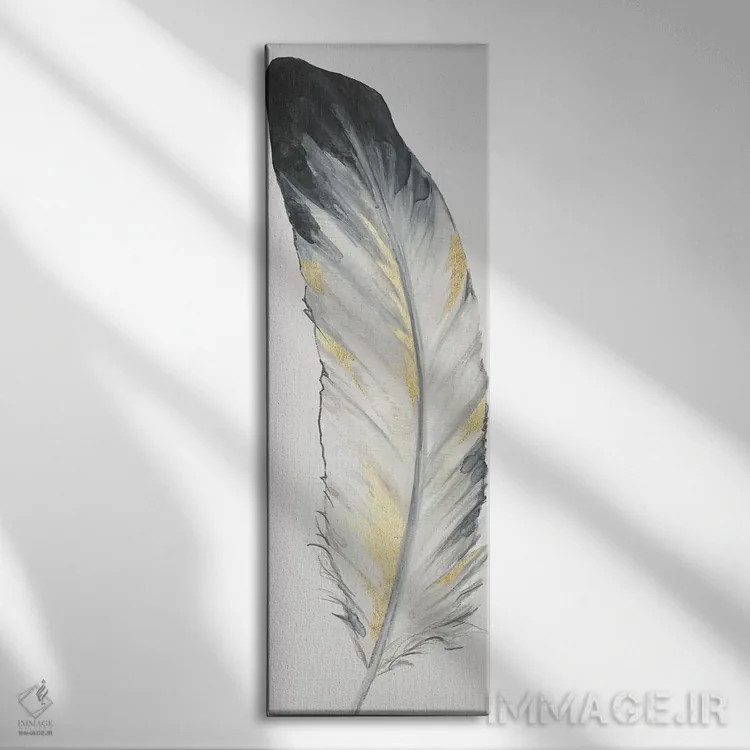 تابلو طلای پنهان IV اثر اوا واتس - نمای روبهرو روی دیوار