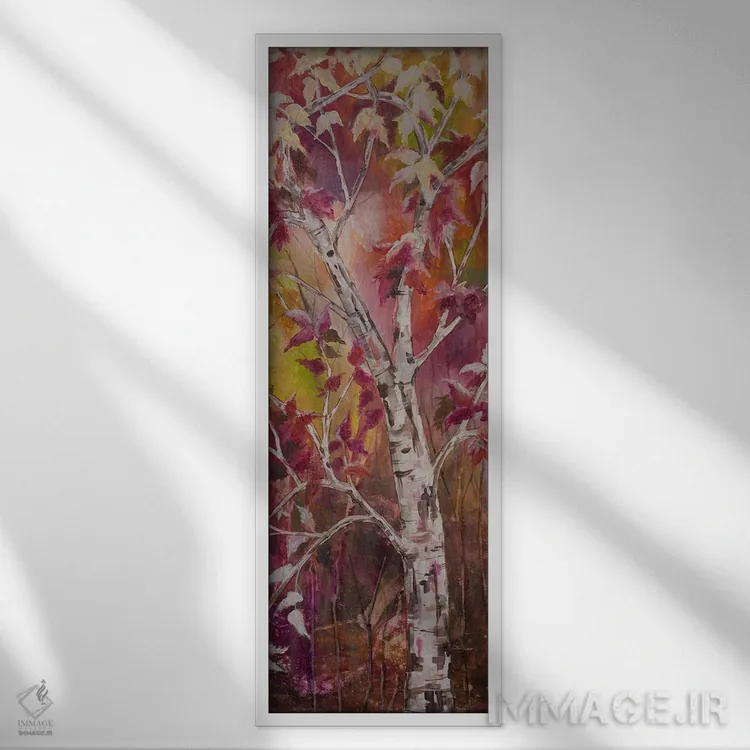 تابلو درخشندگی اثر الیری ریـدال - نمای قابدار سفید