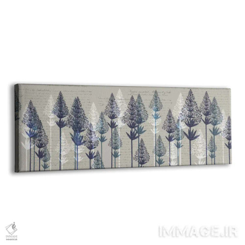 تابلو کاجهای برگدار ۱ اثر فب فانکی (استودیو هنری) - نمای پرسپکتیو محصول