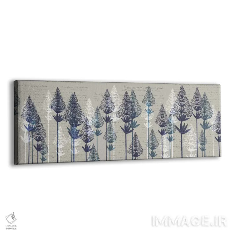 تابلو کاجهای برگدار ۱ اثر فب فانکی (استودیو هنری) - نمای پرسپکتیو محصول