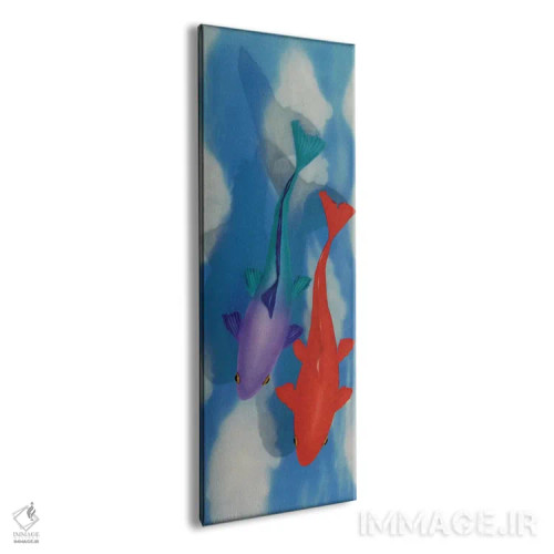 تابلو کوی (ماهی تزئینی) اثر فرد اودل - نمای پرسپکتیو محصول