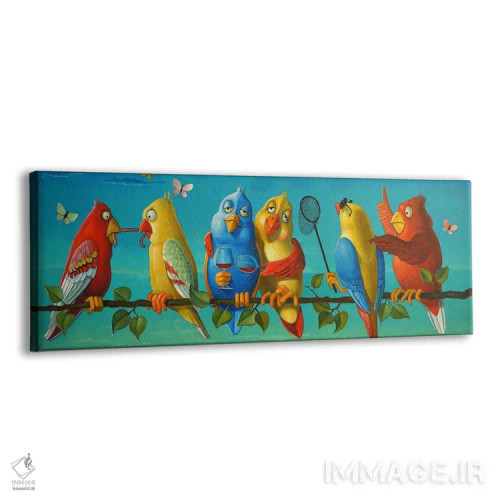 تابلو سوتزنان خوشحال اثر فرانک وارمدام - نمای پرسپکتیو محصول