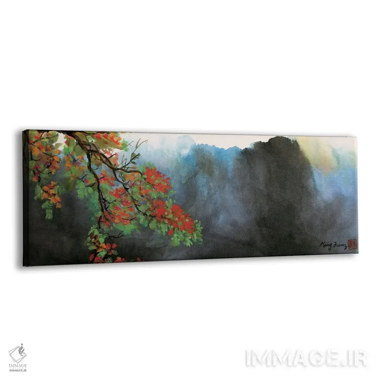 تابلو دره یائو، مائوئی (هاوایی) اثر مینگ فرانز - نمای پرسپکتیو محصول