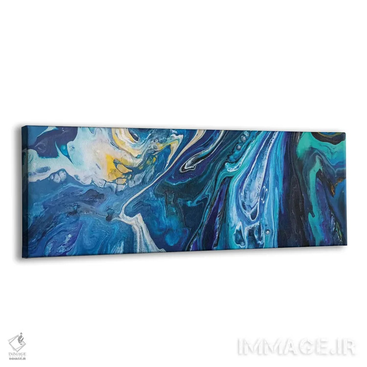 تابلو انتزاعی اثر فانیتسا پترو - نمای پرسپکتیو محصول