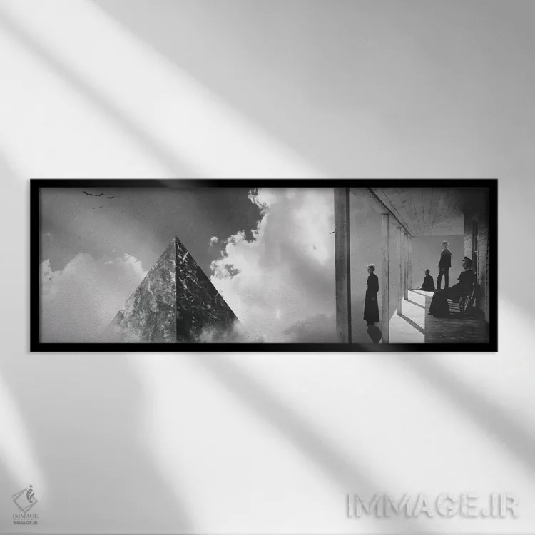 تابلو مشاهده اثر فرن رودریگز - نمای قابدار مشکی