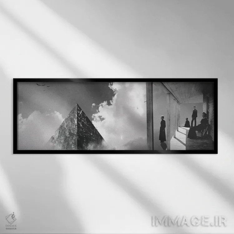 تابلو مشاهده اثر فرن رودریگز - نمای قابدار مشکی