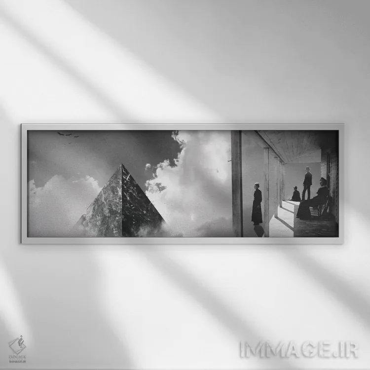 تابلو مشاهده اثر فرن رودریگز - نمای قابدار سفید