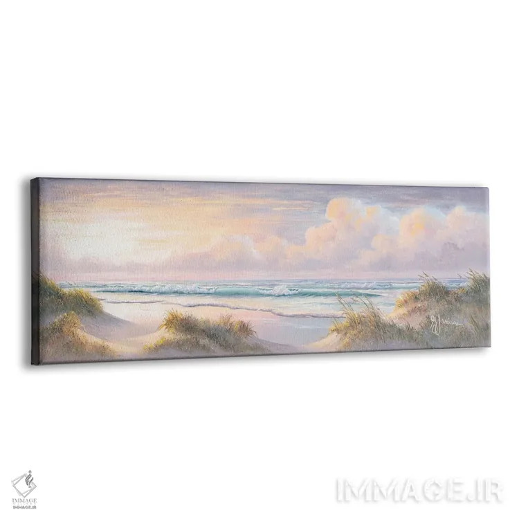 تابلو منظرهٔ دریا II اثر جورجیا جانیس - نمای پرسپکتیو محصول