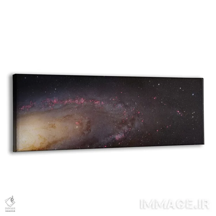 تابلو Andromeda Galaxy (PHAT) Mosaic II,M31، کهکشان آندرومدا (تصویر موزاییکی PHAT) II اثر رابرت گندلر - نمای پرسپکتیو محصول