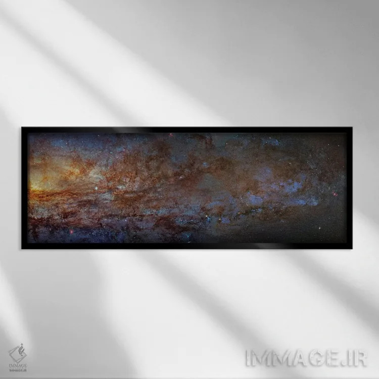 تابلو کهکشان حجّار (NGC 253) I اثر رابرت گندلر - نمای قابدار مشکی