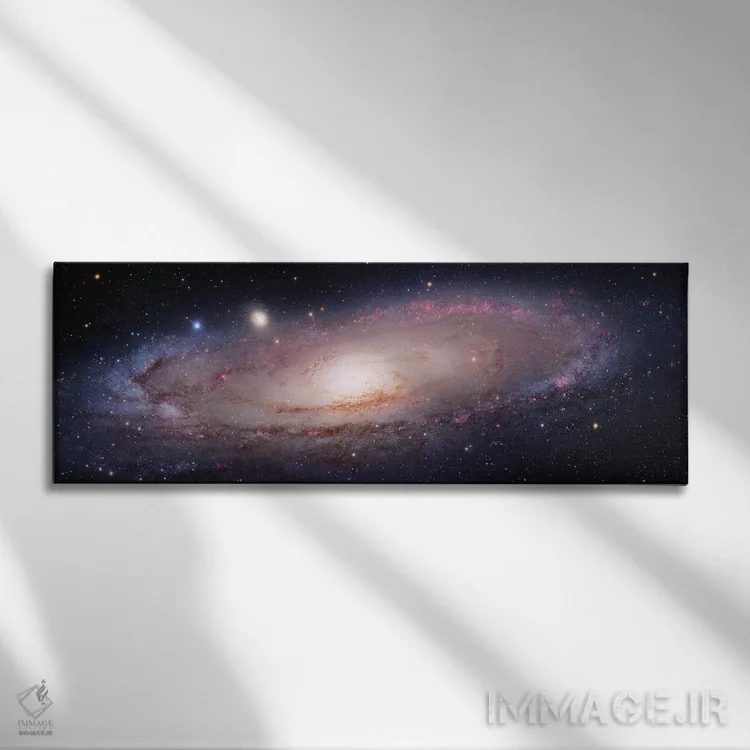 تابلو Andromeda Galaxy VII,M31، کهکشان آندرومدا VII اثر رابرت گندلر - نمای روبهرو روی دیوار
