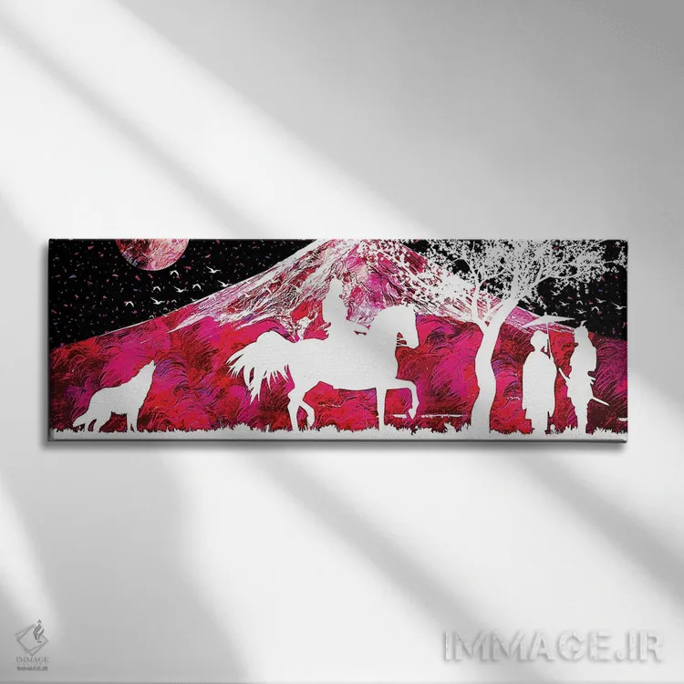 تابلو ژاپن اثر گب فرناندو - نمای روبهرو روی دیوار