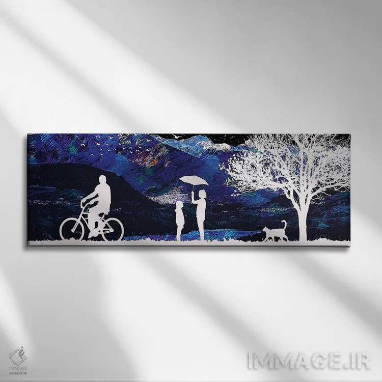 تابلو ترکم نکن اثر گب فرناندو - نمای روبهرو روی دیوار