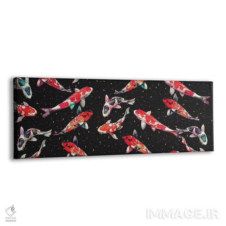 تابلو کوی (ماهی تزئینی) اثر گب فرناندو - نمای پرسپکتیو محصول