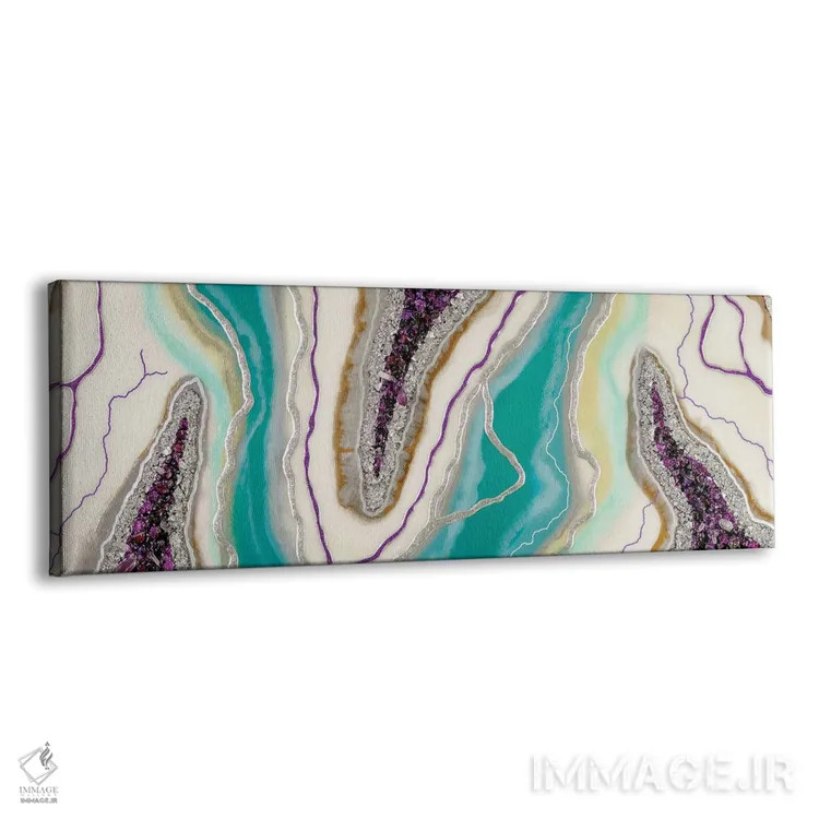 تابلو آب شبانه اثر گوگا استودیو (استودیوی هنری) - نمای پرسپکتیو محصول